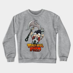 Top or Feed Crewneck Sweatshirt